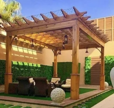برجولات حدائق الرياض
